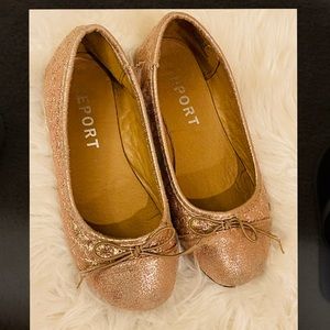 Girl’s slip-on ballet flat dress shoes